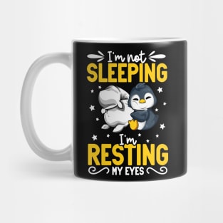 Penguin - I'm not sleeping I'm resting my eyes Mug